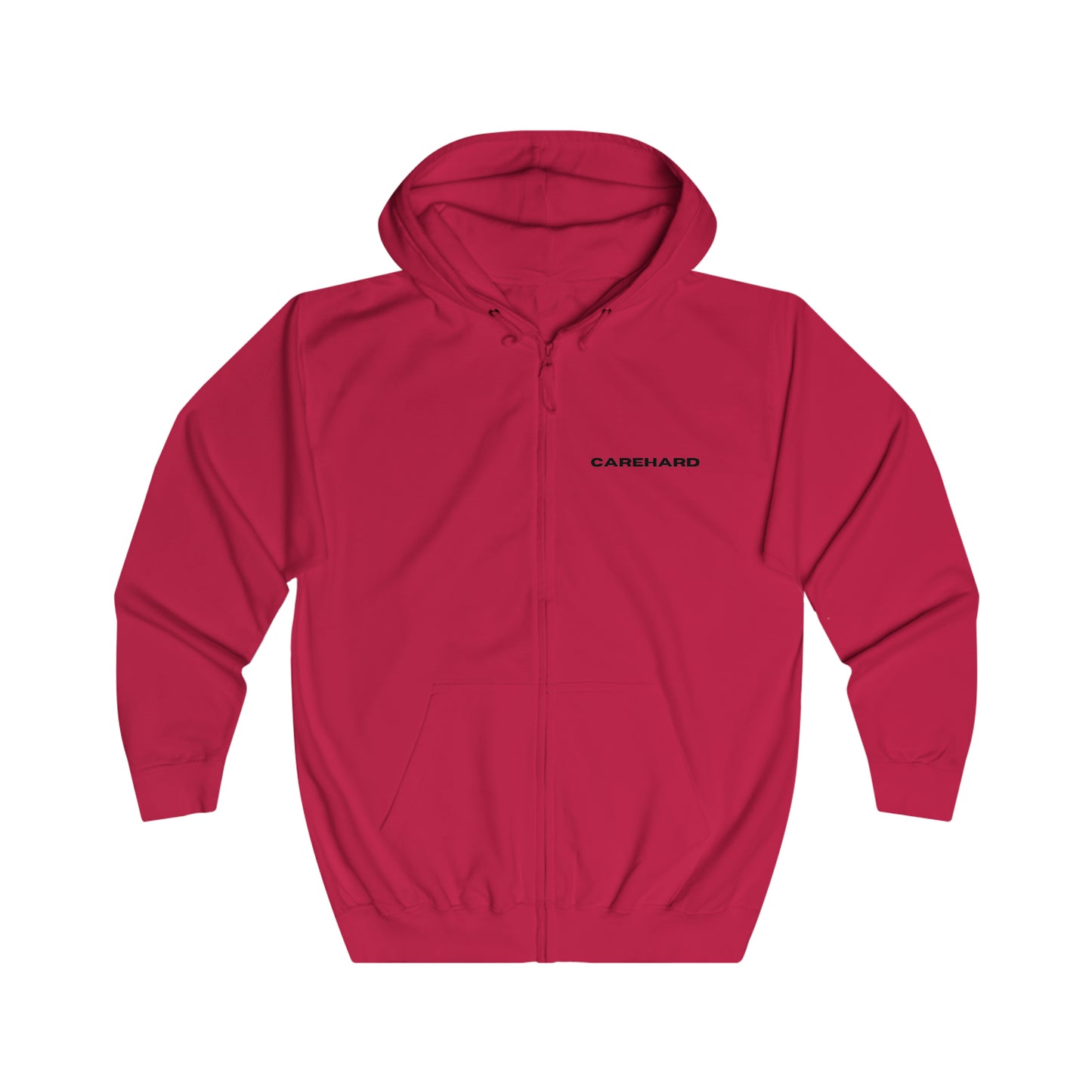 #CAREHARD 🔗 Zip-Hoodie