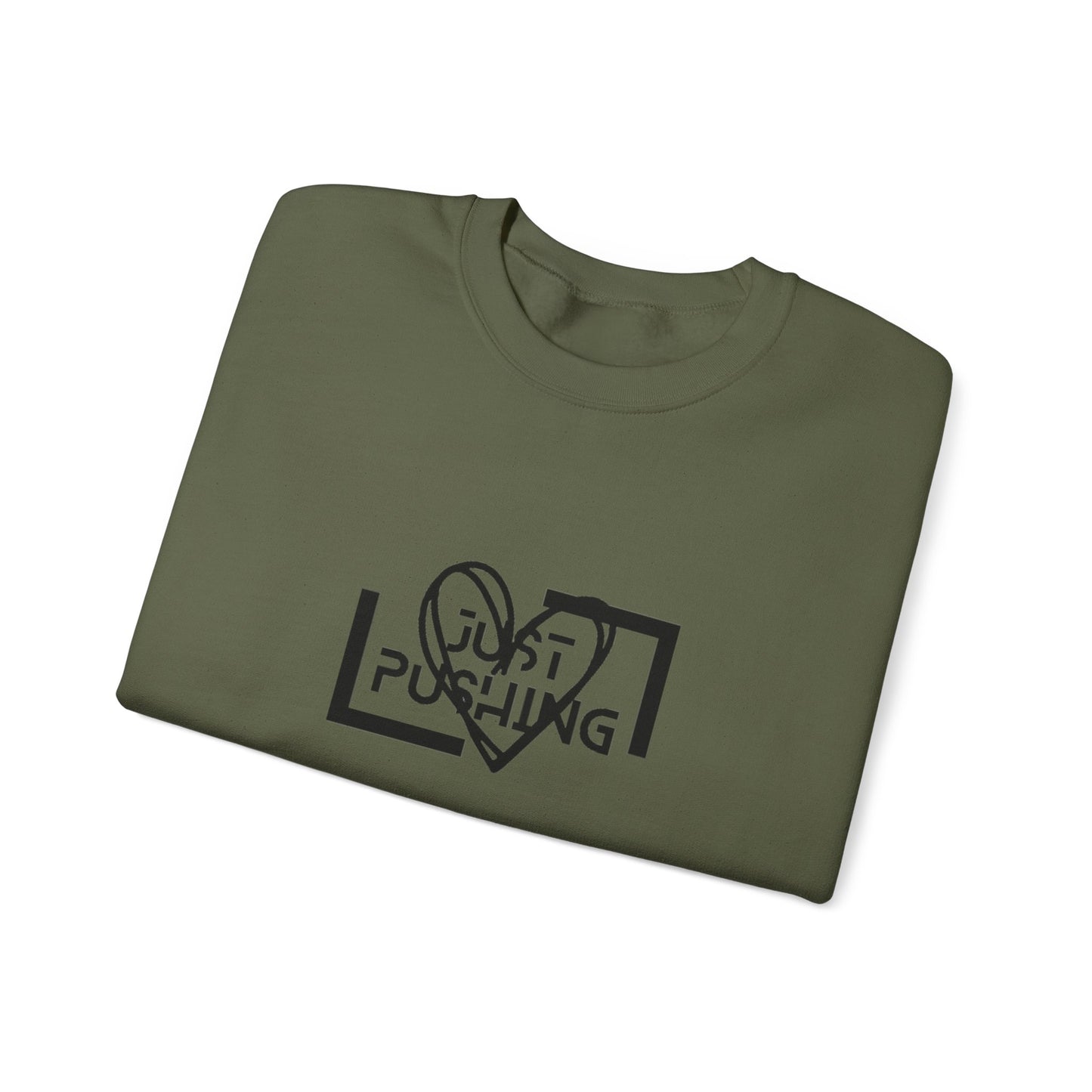 #JustPushing 🌍 Sweatshirt