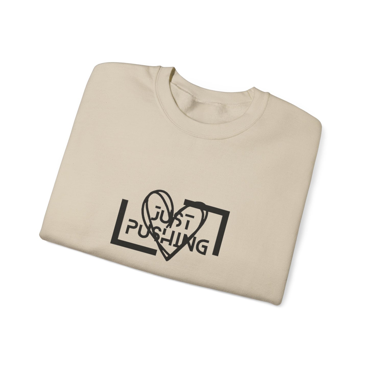 #JustPushing 🌍 Sweatshirt