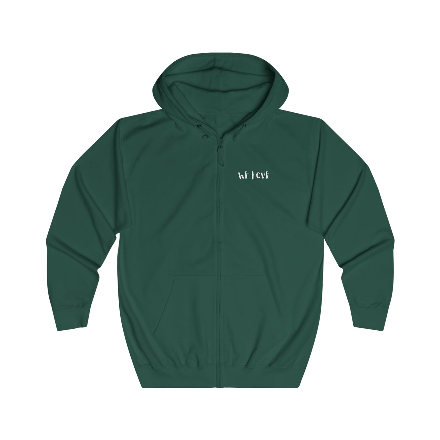 #WeLoveUnity 🌻 Zip-Hoodie