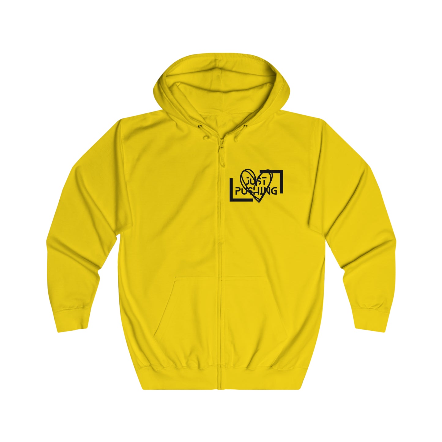 #JustPushing 🌍 Zip-Hoodie