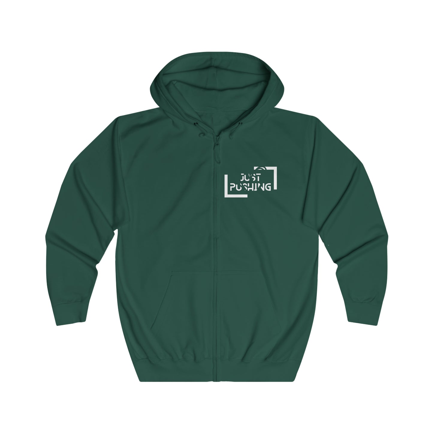 #JustPushing 🌍 Zip-Hoodie