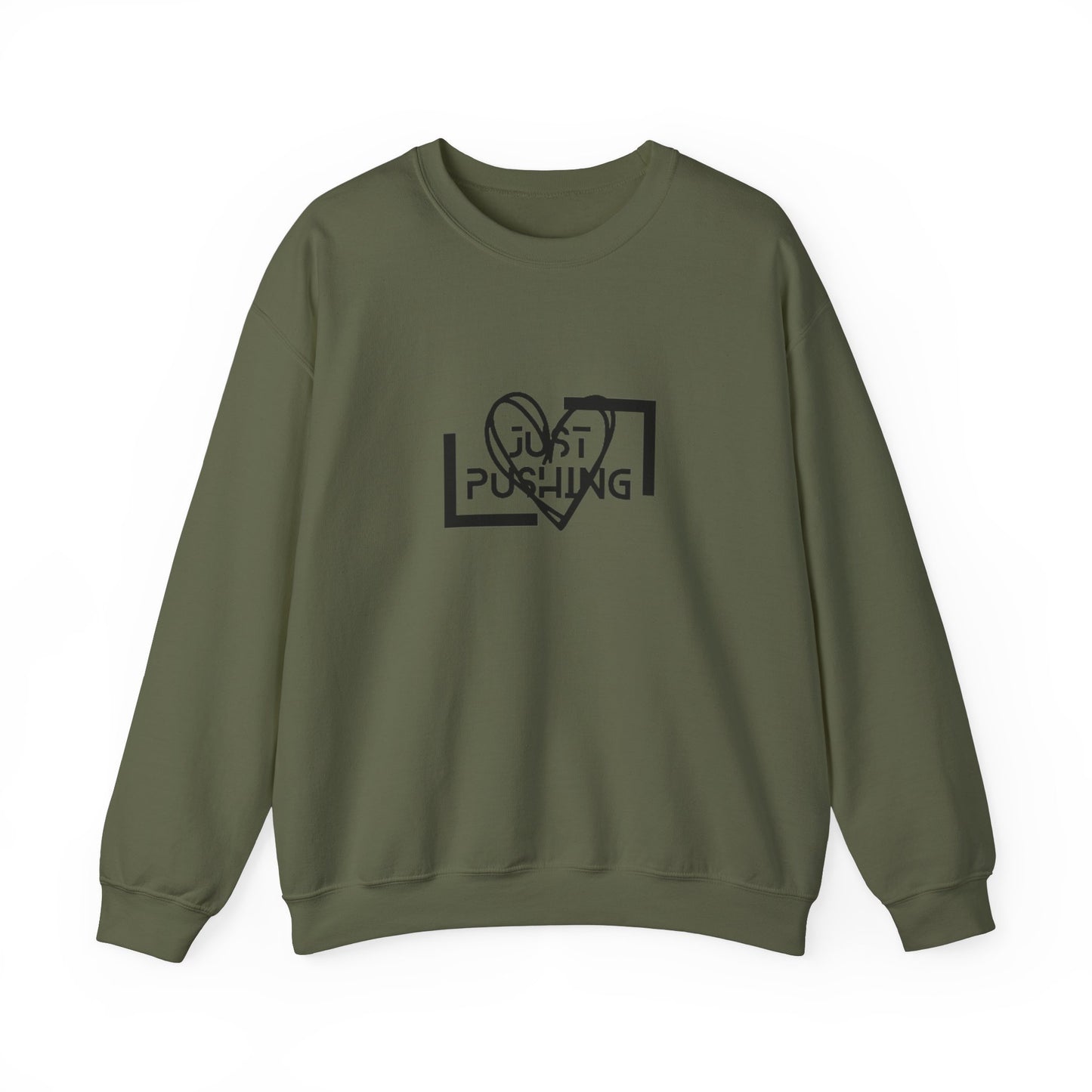 #JustPushing 🌍 Sweatshirt