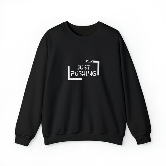 flexit Just Pushing Sweatshirt - Just Pushing Design - designed by flex-IT clothing - For You and Your loved ones