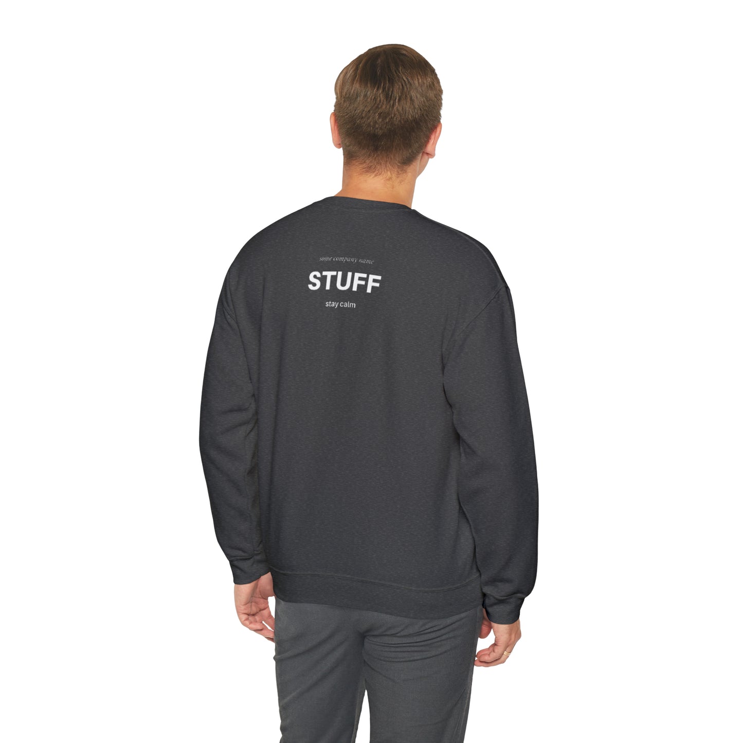 flexit Just Pushing Sweatshirt - Just Pushing Design - designed by flex-IT clothing - For You and Your loved ones