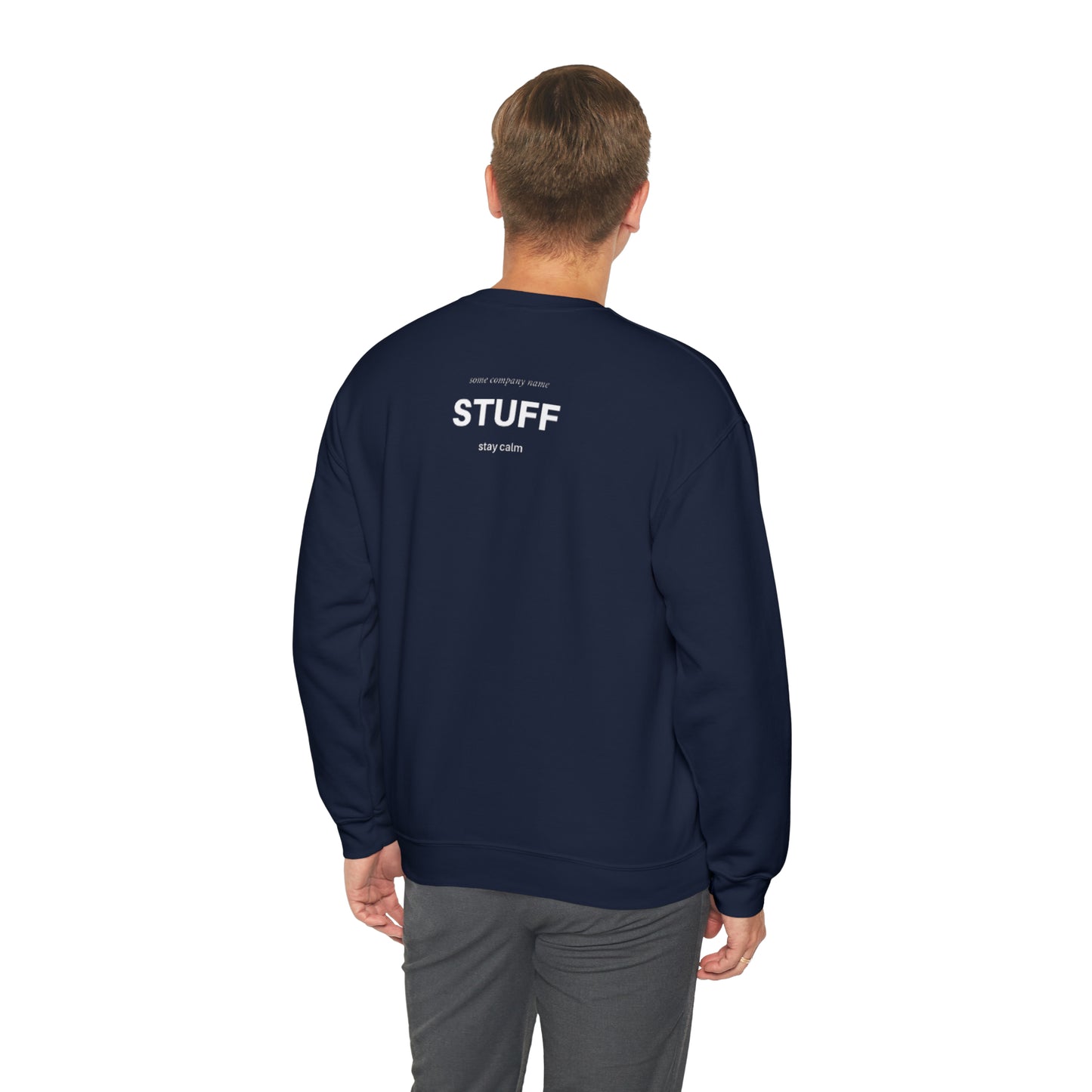 flexit Just Pushing Sweatshirt - Just Pushing Design - designed by flex-IT clothing - For You and Your loved ones