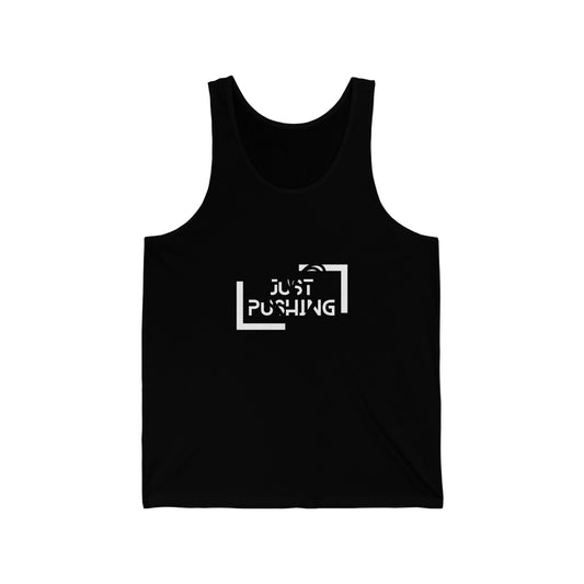 flexit Just Pushing Tank Top - Just Pushing Design - designed by flex-IT clothing - For You and Your loved ones