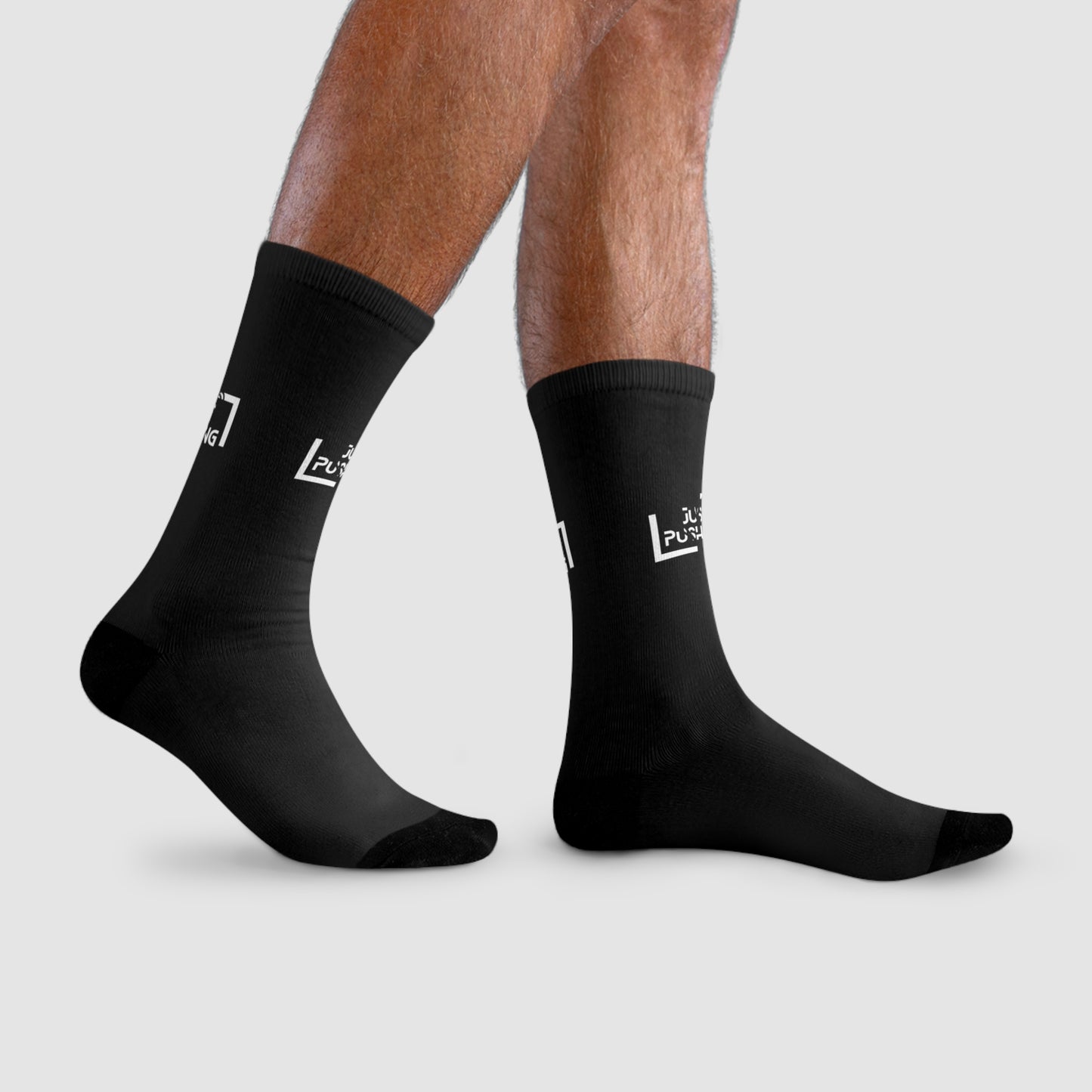 flexit Just Pushing Socks - Just Pushing Design - designed by flex-IT clothing - For You and Your loved ones