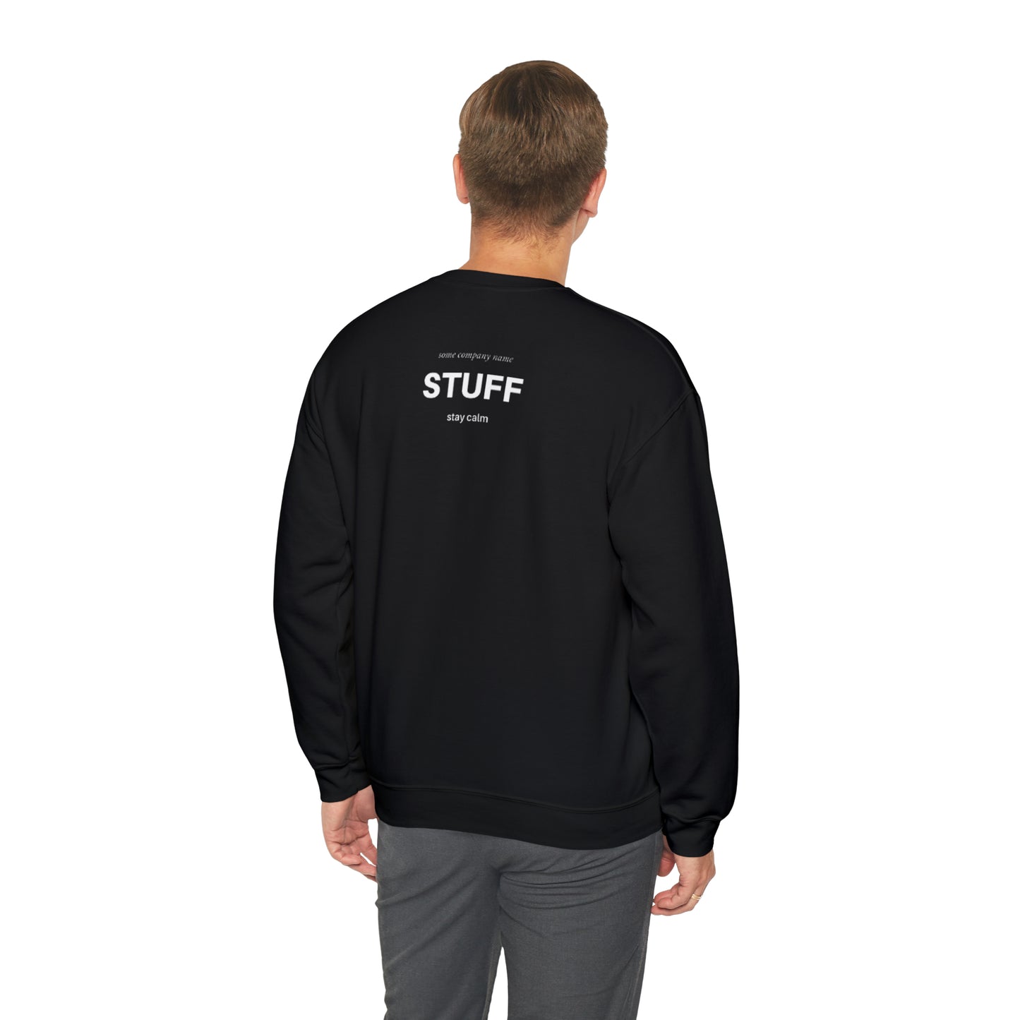 flexit Just Pushing Sweatshirt - Just Pushing Design - designed by flex-IT clothing - For You and Your loved ones