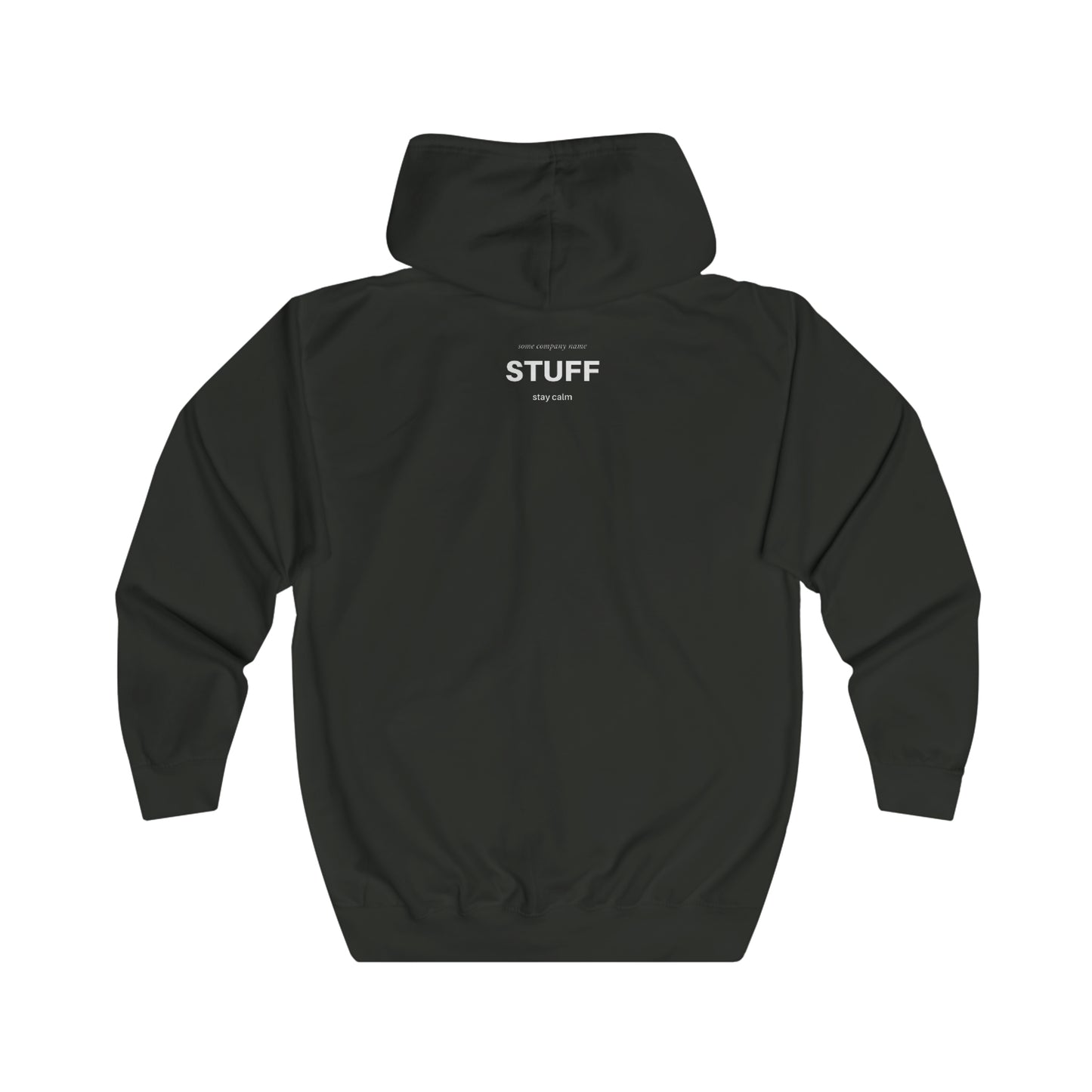 flexit Just Pushing Zip-Hoodie - Just Pushing Design - designed by flex-IT clothing - For You and Your loved ones