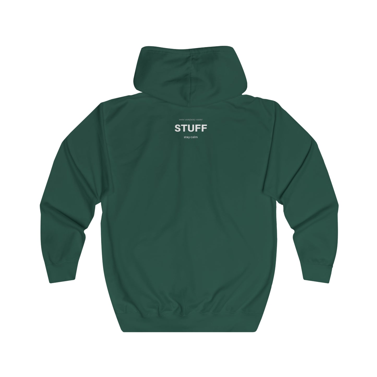 flexit Just Pushing Zip-Hoodie - Just Pushing Design - designed by flex-IT clothing - For You and Your loved ones