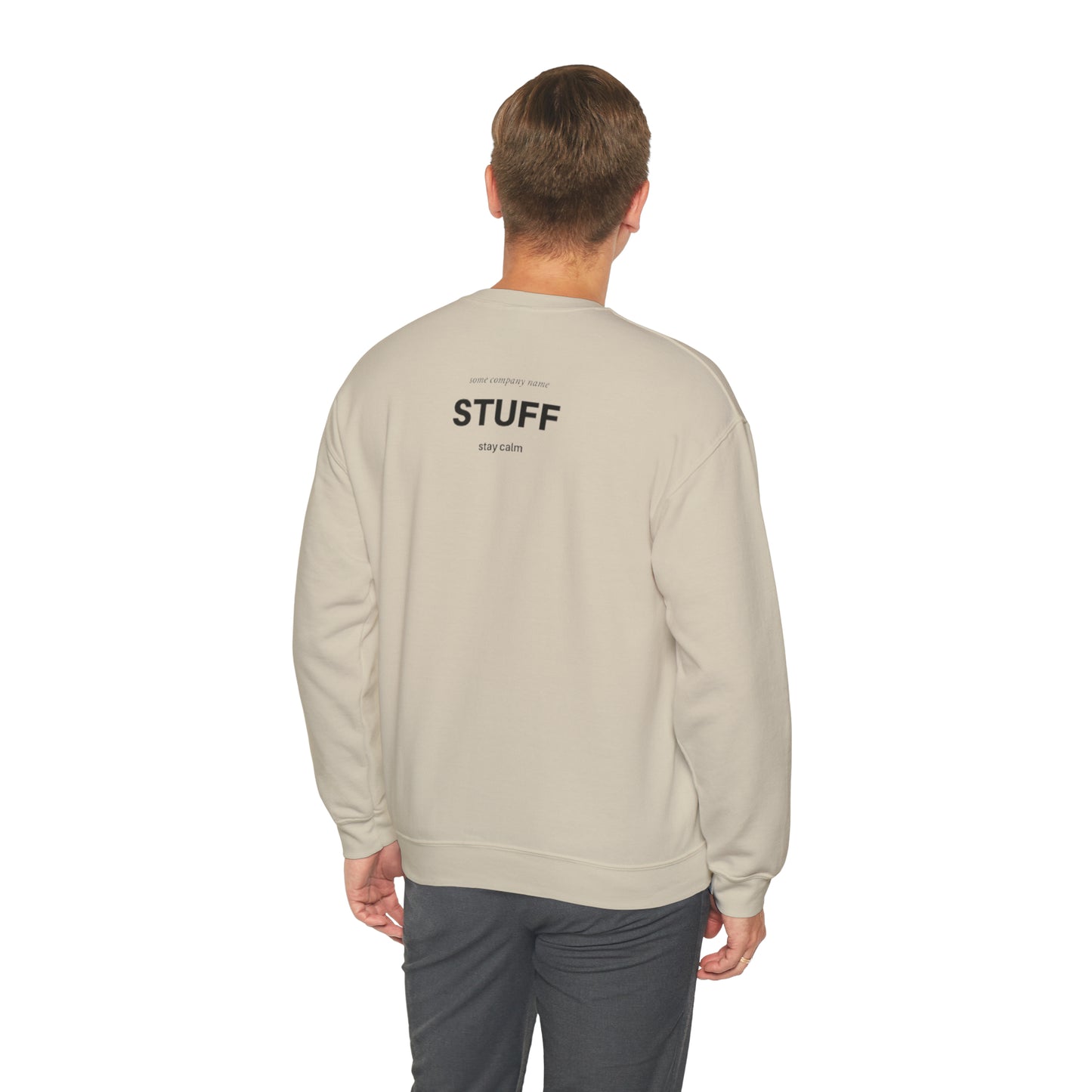 flexit Just Pushing Sweatshirt - Just Pushing Design - designed by flex-IT clothing - For You and Your loved ones