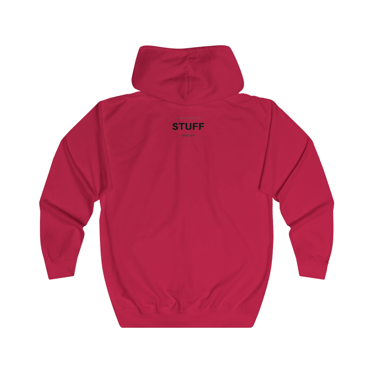 flexit Just Pushing Zip-Hoodie - Just Pushing Design - designed by flex-IT clothing - For You and Your loved ones