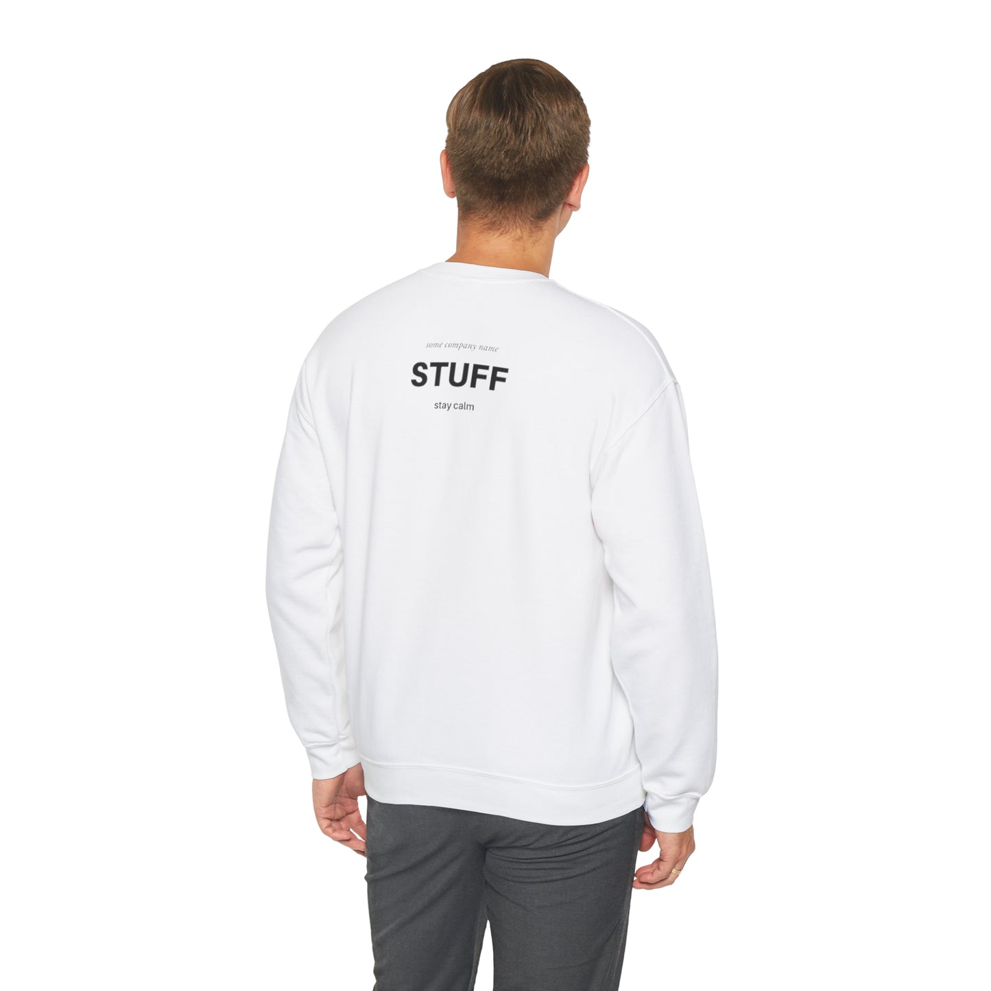 flexit Just Pushing Sweatshirt - Just Pushing Design - designed by flex-IT clothing - For You and Your loved ones